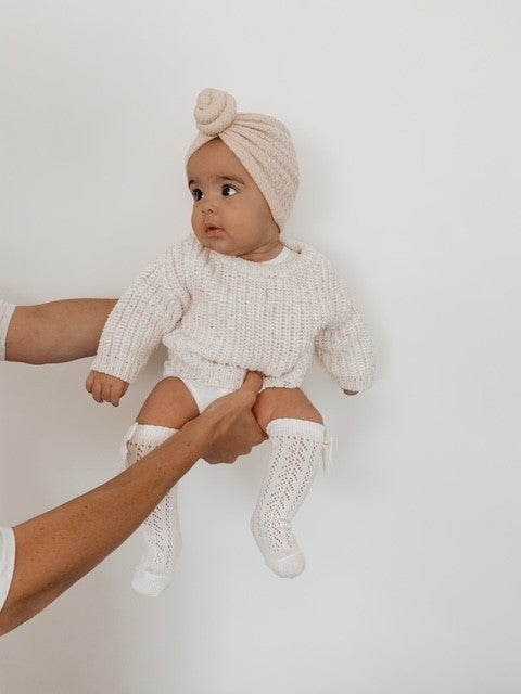 Baby chunky knit outlet jumper