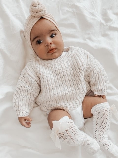 Baby girl best sale knit jumper