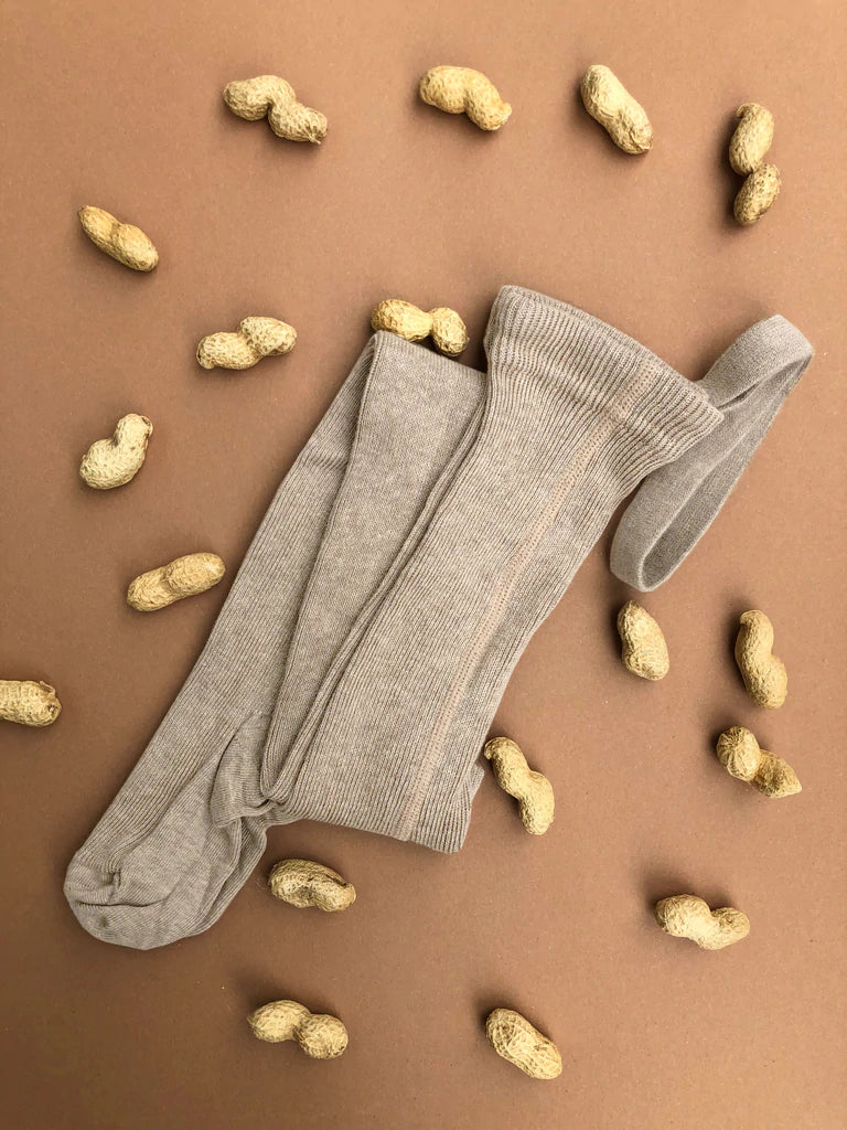 FOOTED TIGHTS | PEANUT BLEND