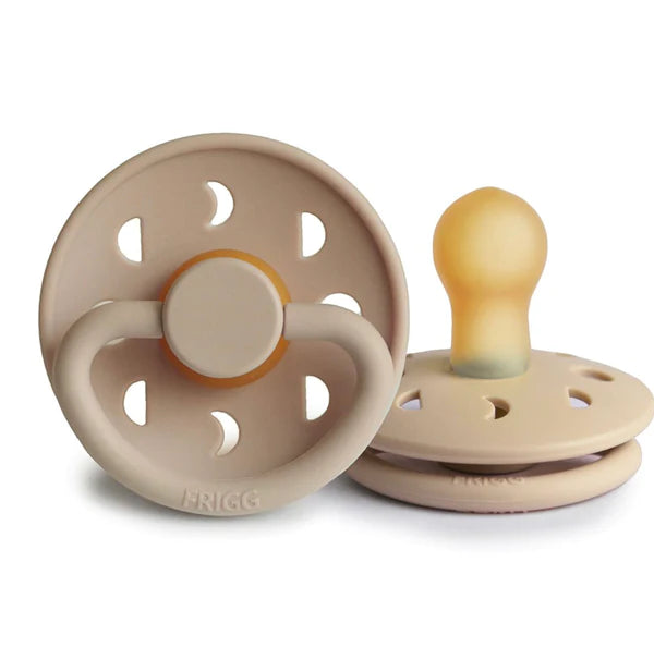 MOON PHASE LATEX PACIFIER | SIZE 1 | CROISSANT