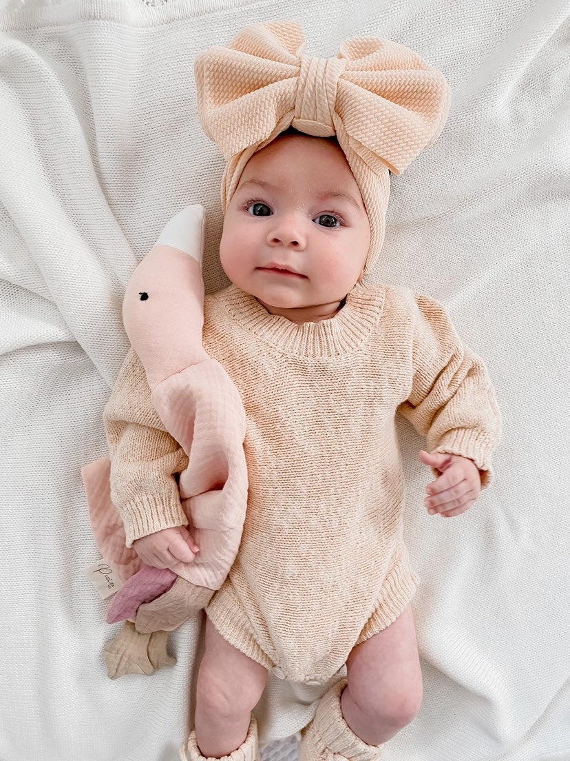 DUCK LOVEY COMFORTER - PINK