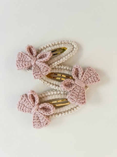 HANDMADE CROCHET CLIPS